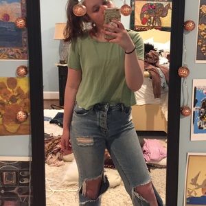 Green pacsun tee